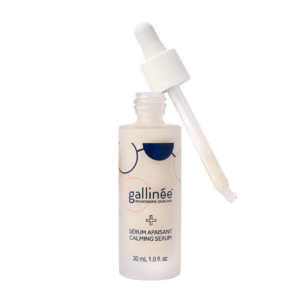 gallinee, microbiome skincare, prebiotics & probiotics & postbiotics, calming, daily, serum, for face, 30 ml *tester
