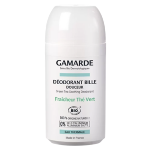 gamarde, gamarde, bio, anti perspirant, green tea, deodorant roll on, for women, 50 ml