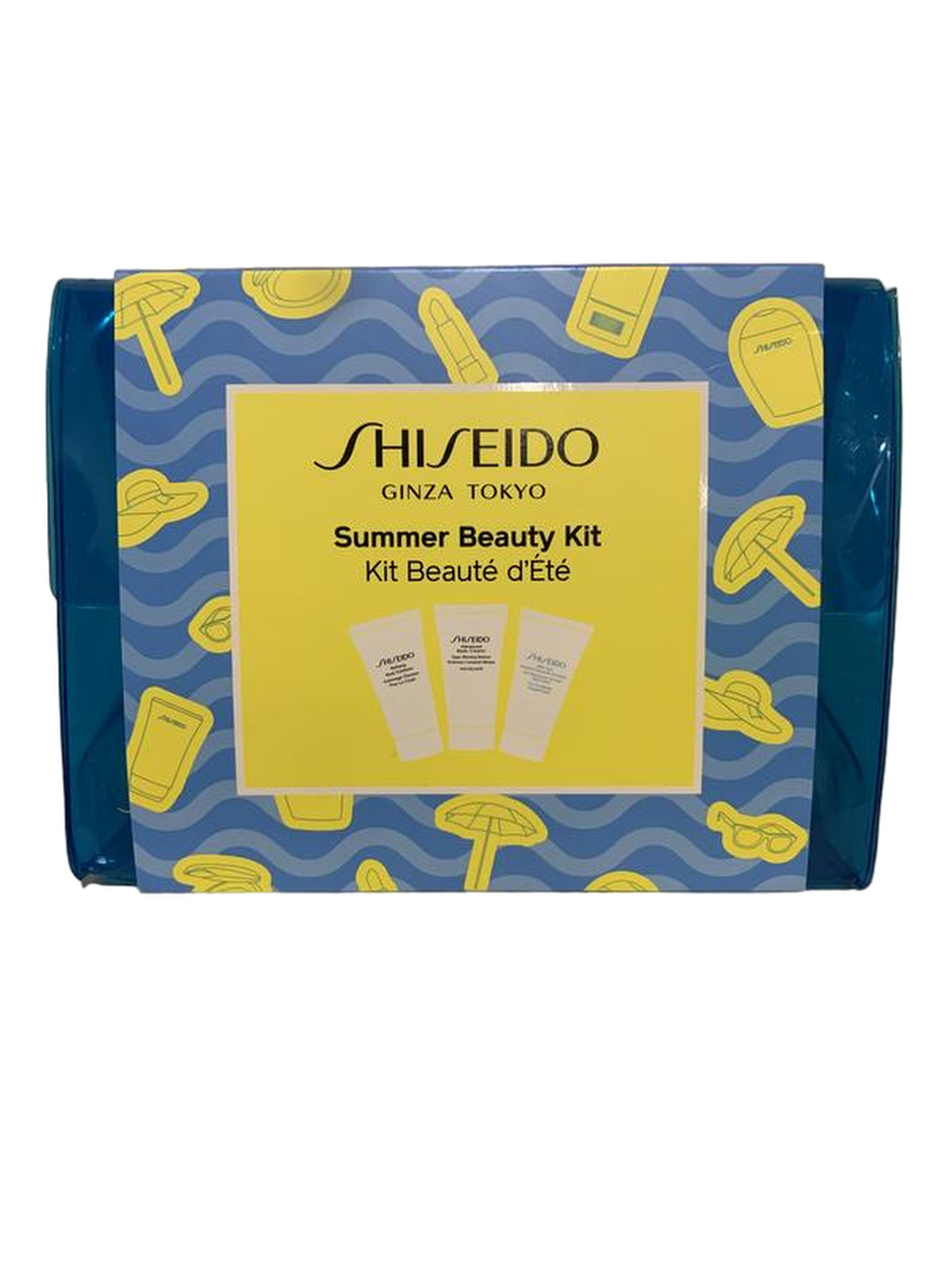 ginza tokyo summer beauty set shiseido: after sun intensive recovery, repairing, after sun emulsion, 30 ml + advanced body creator super slimming reducer, sculpting, concentrate, 30 ml + refining, hydrating, exfoliating lotion, 30 ml ginza tokyo summer beauty set shiseido: after sun intensive recovery, repairing, after sun emulsion, 30 ml + advanced body creator super slimming reducer, sculpting, concentrate, 30 ml + refining, hydrating, exfoliating lotion, 30 ml