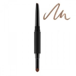 gosh, shape & fill, double, eyebrow cream pencil, 002, greybrown, 0.5 g *tester