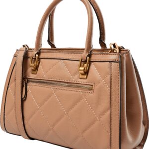 guess, abey, textile bag, beige, hwqb8558060, for women