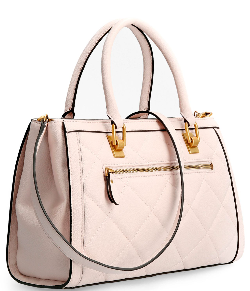 guess, abey, polyester, textile handbag, lined compartment, shell, hwqb8558060, 33 x 21 x 11.5 cm guess, abey, polyester, textile handbag, lined compartment, shell, hwqb8558060, 33 x 21 x 11.5 cm