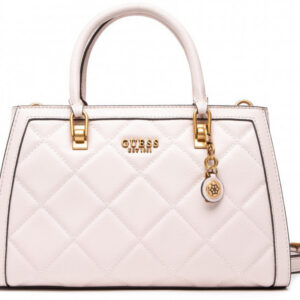 guess, abey, polyester, textile handbag, lined compartment, shell, hwqb8558060, 33 x 21 x 11.5 cm