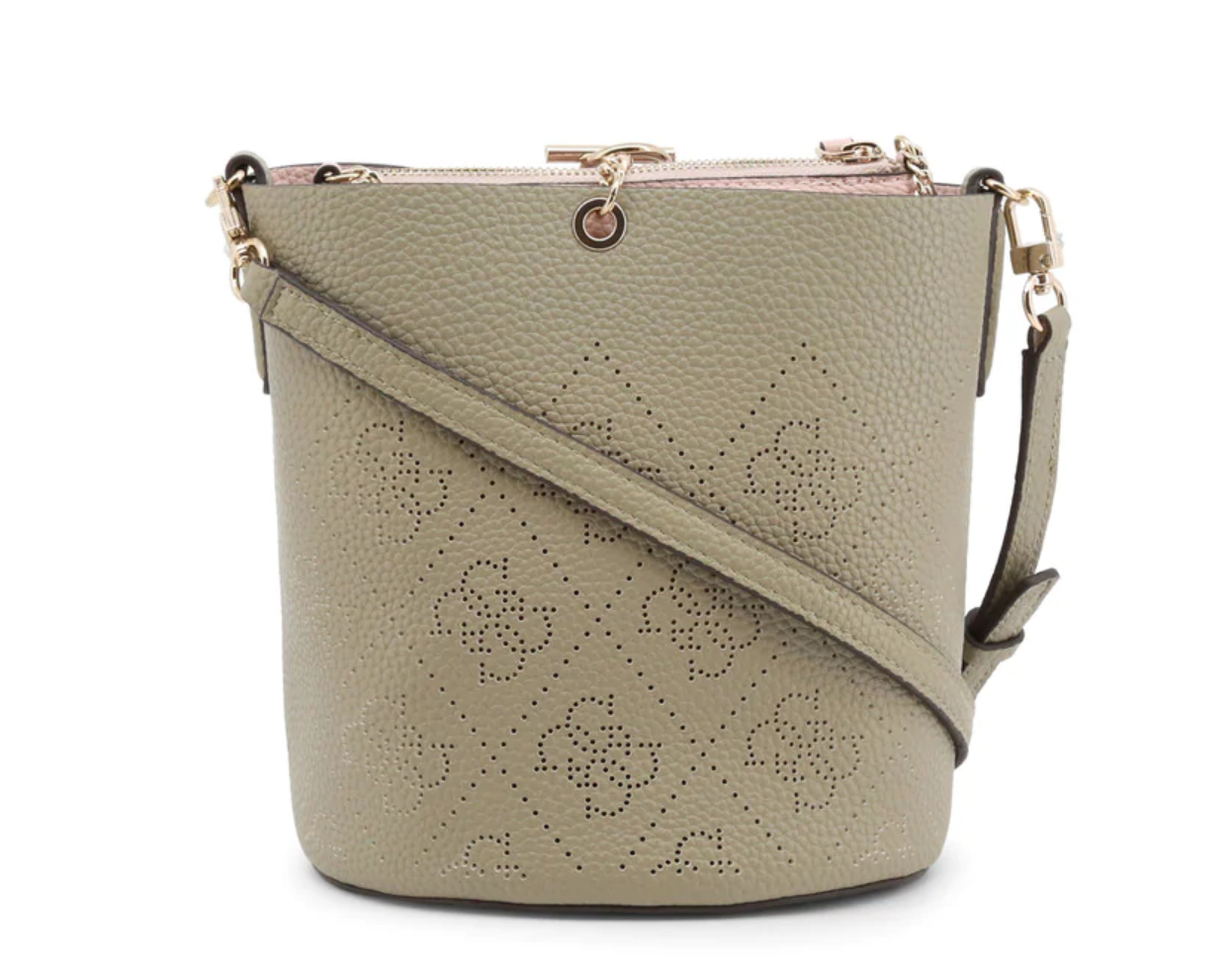 guess, amara, polyester, textile handbag, 4g logo, green, hwsg8493010, 22 x 20.5 x 14 cm guess, amara, polyester, textile handbag, 4g logo, green, hwsg8493010, 22 x 20.5 x 14 cm