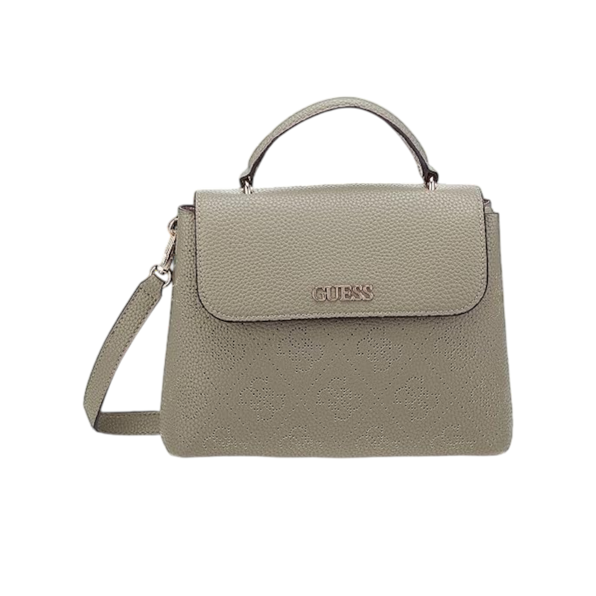 guess, amara, synthetic leather, 4g logo, textile crossbody bag, sage, sg849318, 34 x 29 x 11 cm, for women guess, amara, synthetic leather, 4g logo, textile crossbody bag, sage, sg849318, 34 x 29 x 11 cm, for women