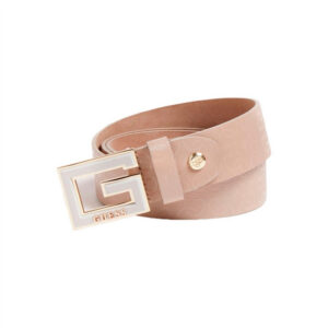 guess, blackne, textile belt, black, for women, size m