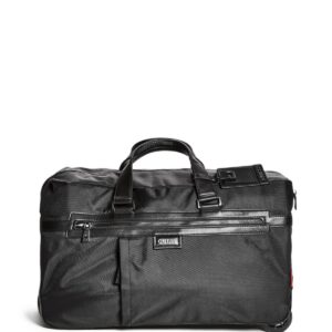 guess, dan weekender, textile bag, travel, black, for men