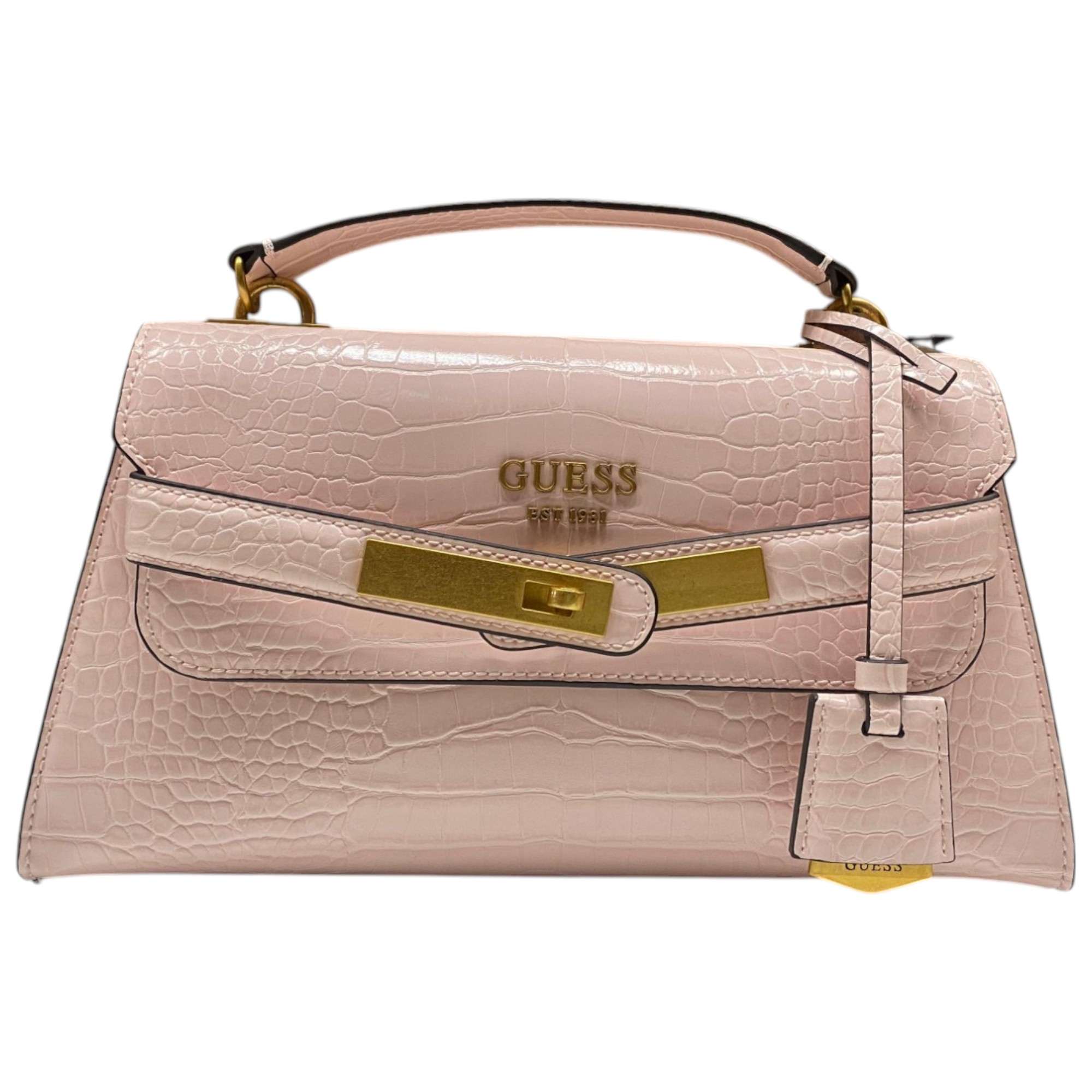 guess, enisa, polyurethane, textile bag, powder pink, ca842120, for women, 29 x 16.5 x 11 cm guess, enisa, polyurethane, textile bag, powder pink, ca842120, for women, 29 x 16.5 x 11 cm