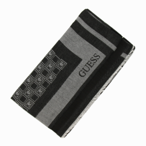 guess, guess, textile scarf, aw9060mod03bla, for women