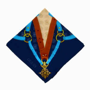 guess, guess, textile scarf, aw9067vis03blm, for women