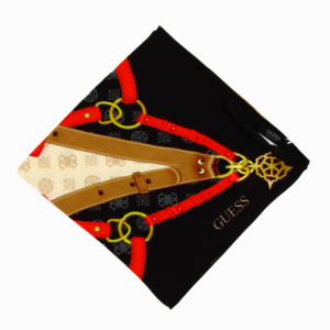 guess, guess, textile scarf, aw9067vis03bml, for women