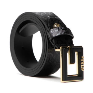 guess, guess, textile belt, bw7505, black, for women