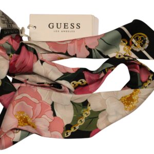 guess, guess, textile scarf, aw8819pol03, 6 x 135, for women