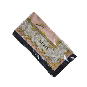 guess, guess, textile scarf, rose, 90 x 90, for women