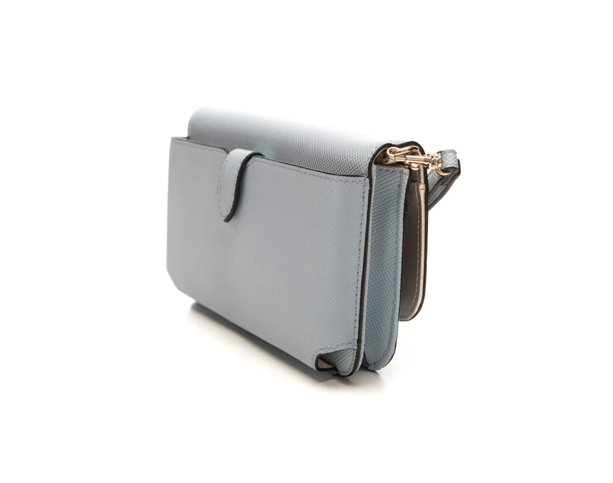 guess, laurel, textile bag, phone organizer, pale cloud, swzg85, for women, 12 x 19.5 x 5.5 cm guess, laurel, textile bag, phone organizer, pale cloud, swzg85, for women, 12 x 19.5 x 5.5 cm