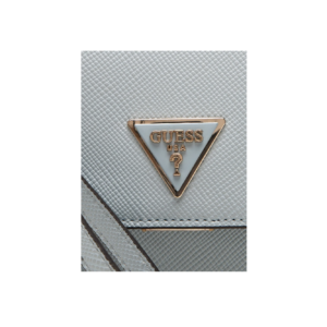 guess, laurel, textile bag, phone organizer, pale cloud, swzg85, for women, 12 x 19.5 x 5.5 cm