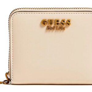 guess, laurel, textile wallet, slg small zip, swvb8500370, light rum, for women