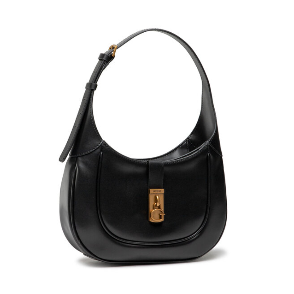 guess, maimie hobo, synthetic leather, textile bag, black, hwvb84, for women, 29 x 17.5 x 7 cm guess, maimie hobo, synthetic leather, textile bag, black, hwvb84, for women, 29 x 17.5 x 7 cm