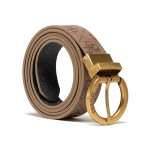 guess, naya, textile belt, bw7501vin30, beige, for women