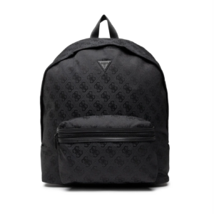 guess, vice, textile backpack, black, hmvic5 p2310, for women, 23/33 x 41 x 16 cm
