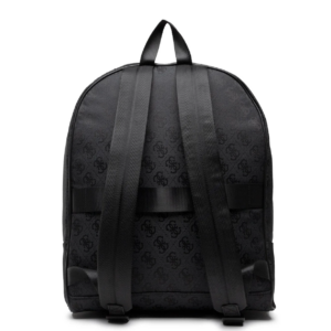 guess, vice, textile backpack, black, hmvic5 p2310, for women, 23/33 x 41 x 16 cm