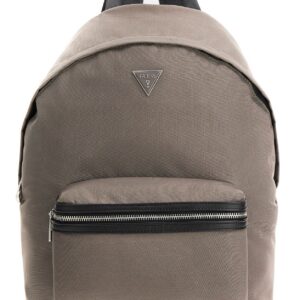 guess, vice, polyester, textile backpack, grey, laptop compartiment, hmvic5 p2310, for women, 33 x 39 x 18 cm