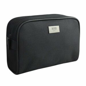 hugo boss, toiletry, toiletry, gwp textile pouch, black, 23 x 8 x 14 cm