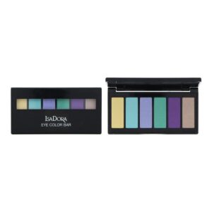 isadora, color bar, eyeshadow palette, 62, surf & sun, 6, 5 g *tester