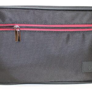 james bond, 007, toiletry, gwp textile pouch, black, 28 x 15 x 10 cm