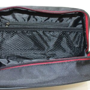 james bond, 007, toiletry, gwp textile pouch, black, 28 x 15 x 10 cm