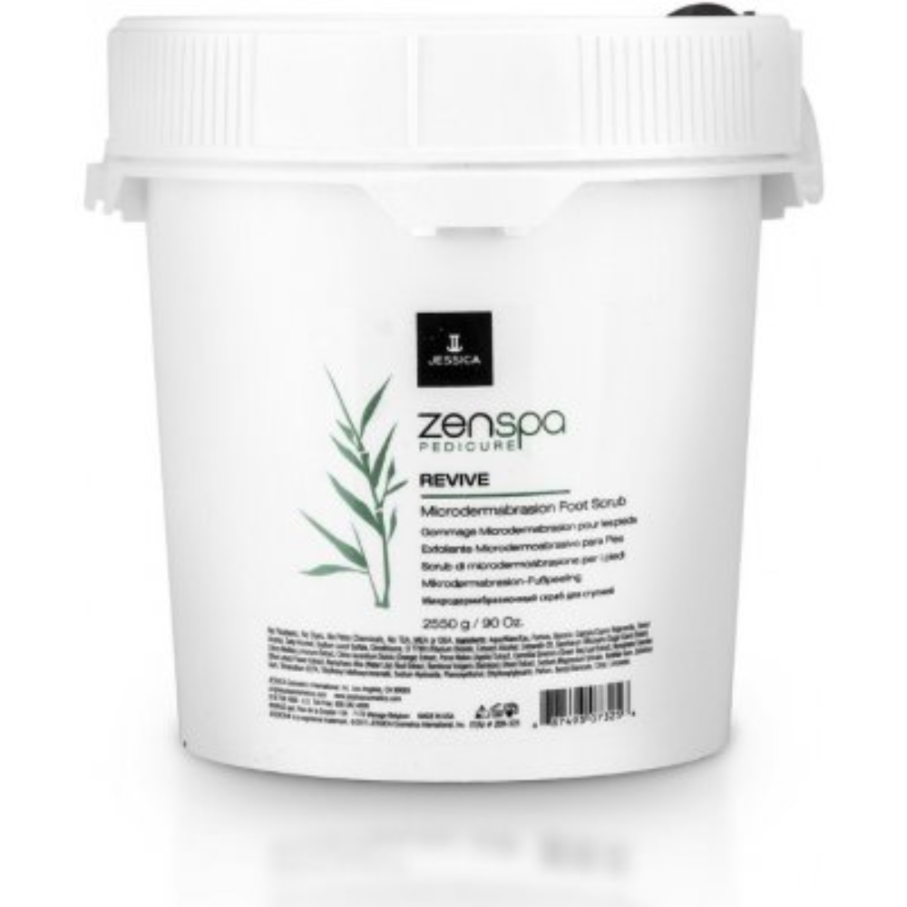 jessica, zenspa revive, cleanse and scrub, foot scrub, 2550 g jessica, zenspa revive, cleanse and scrub, foot scrub, 2550 g