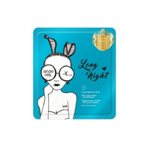 kingirls, long night, boosting, sheet mask, for face, 22 ml *tester