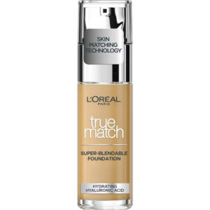 l'oreal paris, true match, liquid foundation, 7r/7c, ambre rose, spf 17, 30 ml *tester