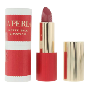 la perla, matte silk, matte silk, cream lipstick, 109, rosewood red, 3.5 g *tester