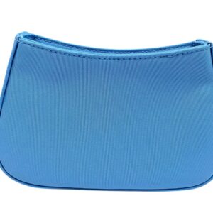 lanvin, lanvin, textile bag, cosmetics, turquoise, for women, small