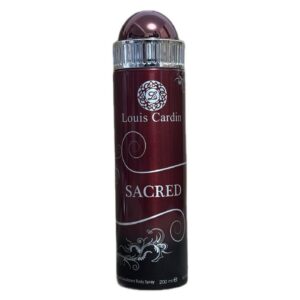 louis cardin, sacred, deodorant spray, for men, 200 ml