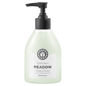 maria nila, meadow, paraben free, moisturizing, hand lotion, mimosa and chamomile, 300 ml