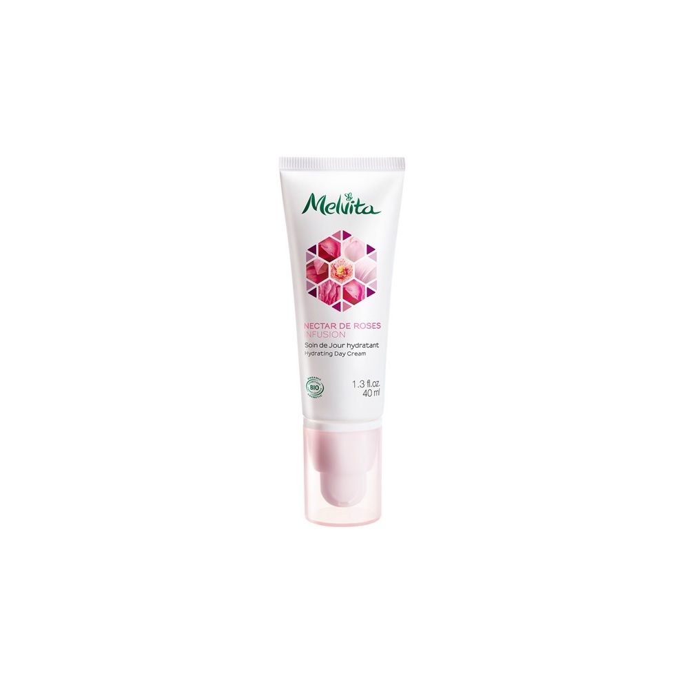 melvita, nectar de roses, organic, hydrating, cream, for face, 40 ml *tester melvita, nectar de roses, organic, hydrating, cream, for face, 40 ml *tester