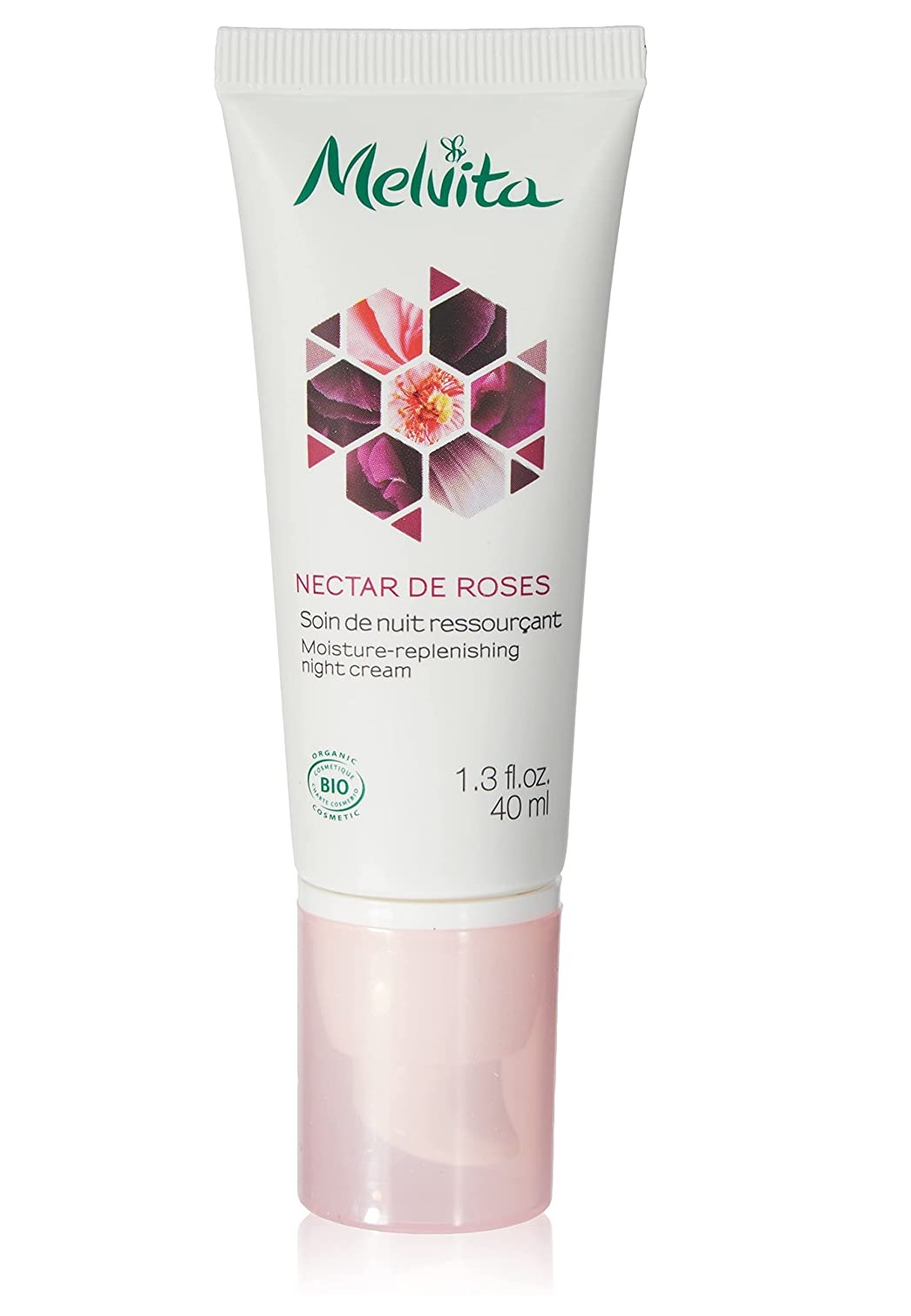 melvita, nectar de roses, organic, moisturizing, night, cream, for face, 40 ml *tester melvita, nectar de roses, organic, moisturizing, night, cream, for face, 40 ml *tester