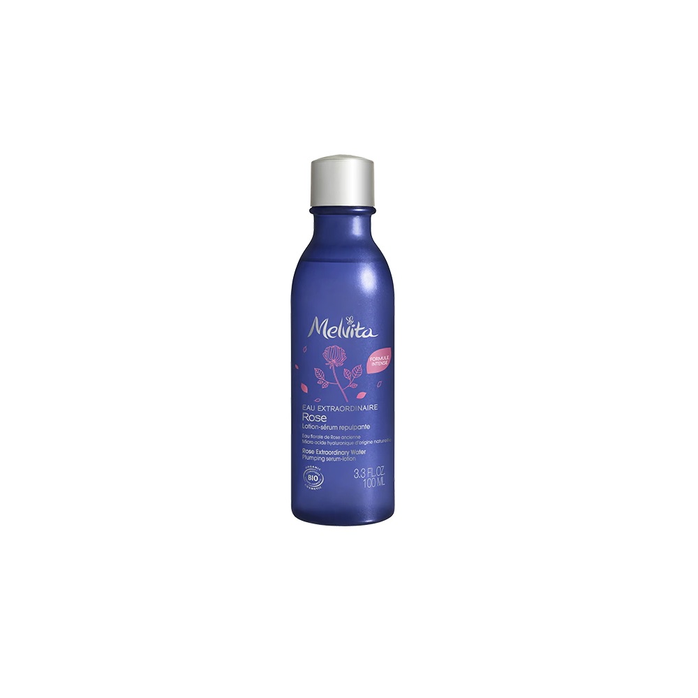 melvita, extraordinary water, organic, plumping, rose, lotion serum, for face & neck, 100 ml *tester melvita, extraordinary water, organic, plumping, rose, lotion serum, for face & neck, 100 ml *tester