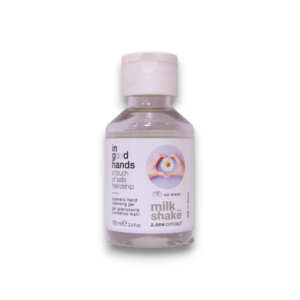 milk shake, in good hands, anti bacterial, hand gel, 100 ml