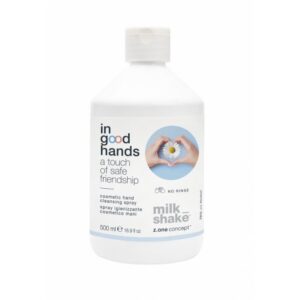 milk shake, in good hands, cleansing, hand spray, 500 ml