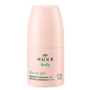 nuxe, reve de the, vegan, refreshing, deodorant roll on, for women, 50 ml