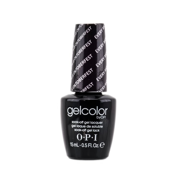 opi, gel color, semi permanent nail polish, gc g18, every month is oktoberfest, 15 ml *tester opi, gel color, semi permanent nail polish, gc g18, every month is oktoberfest, 15 ml *tester