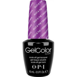 opi, gel color, top coat, semi permanent nail polish, suzi & the 7 dusseldorfs, 15 ml *tester