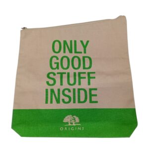 origins, origins, gwp cardboard bag