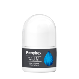 perspirex, men regular, antiperspirant, deodorant roll on, for men, 20 ml
