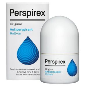 perspirex, original, idebenone ester, antiperspirant, deodorant roll on, unisex, 20 ml