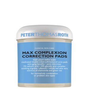 peter thomas roth, goodbye acne, pore minimizing, cleansing pads, 60 pcs, *tester