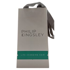 philip kingsley, philip kingsley, shopping, cardboard shopping bag, paper, small